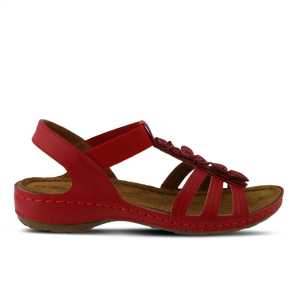 Spring Step Shoes Flexus Adede Slingback Sandal Women’s Leather Floral - Image 34