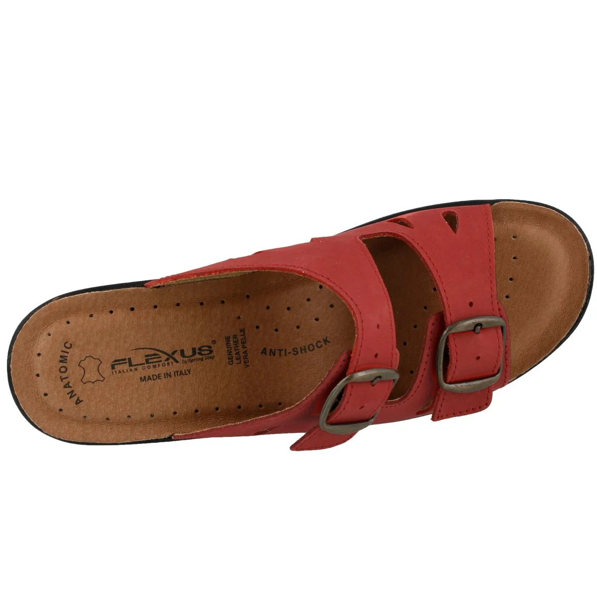 Spring Step Shoes Flexus Decca Slide Women's Leather Adjustable Sandals - Image 9