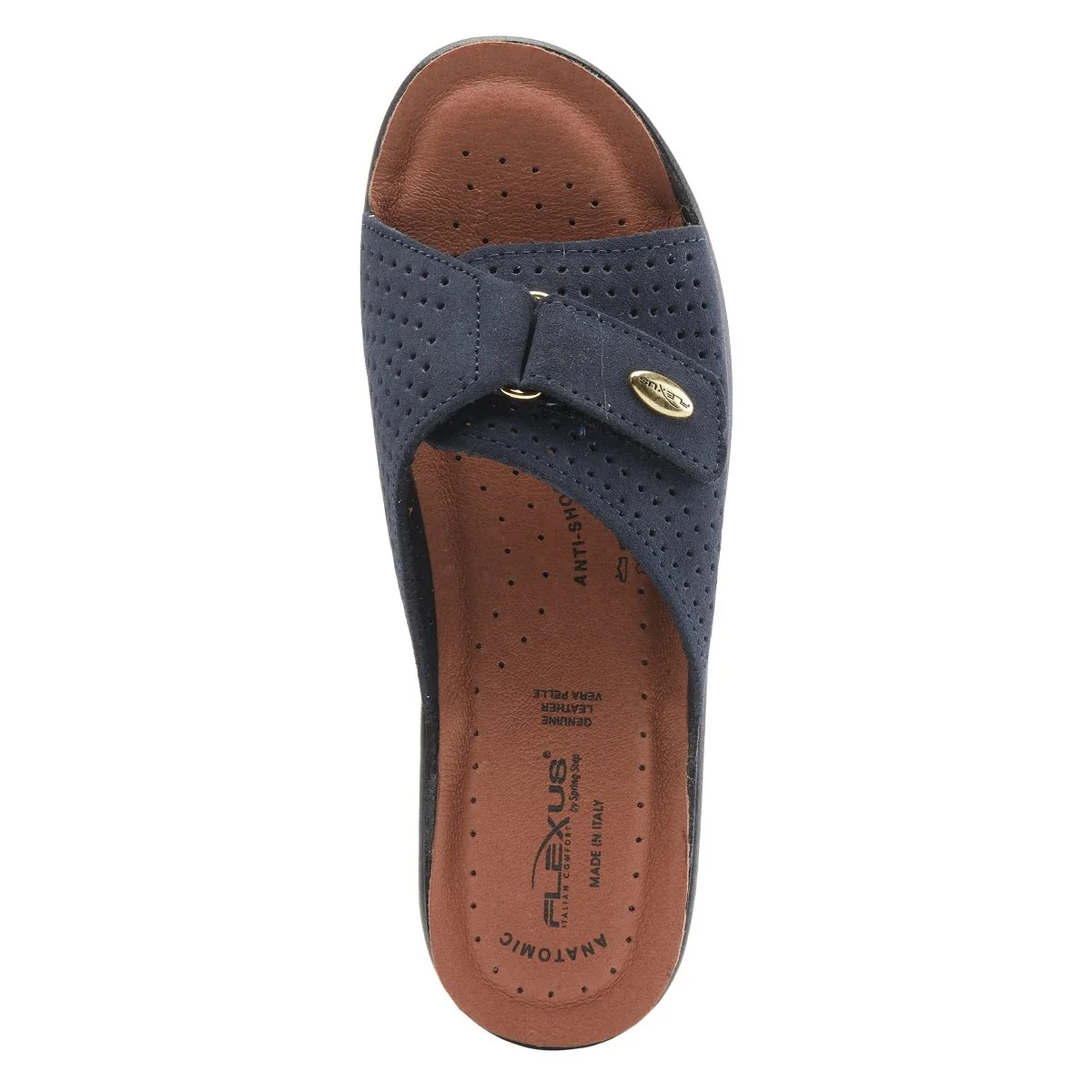 Spring Step Shoes Flexus Kea Slide Sandal Women’s Suede Leather Made In Italy - Image 16