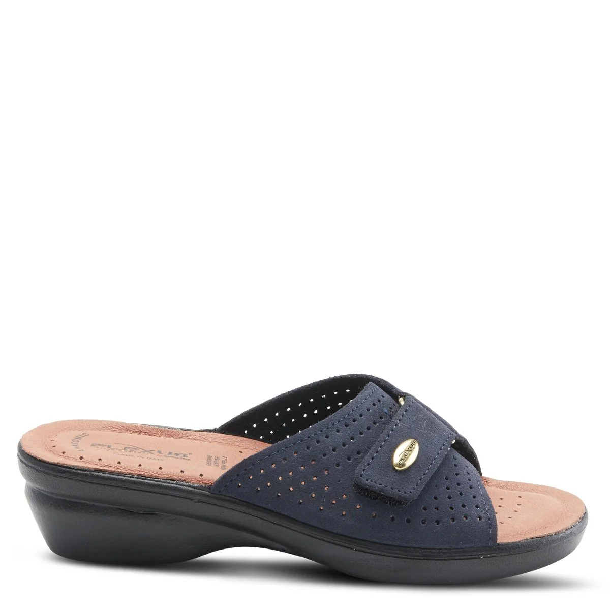 Spring Step Shoes Flexus Kea Slide Sandal Women’s Suede Leather Made In Italy - Image 18