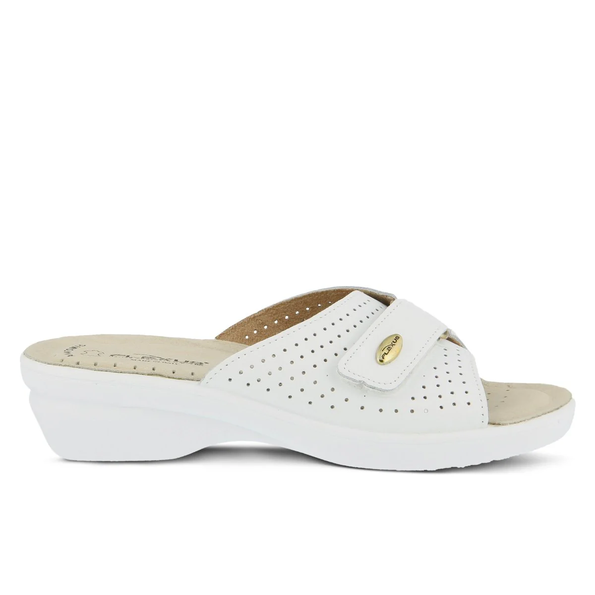 Spring Step Shoes Flexus Kea Slide Sandal Women’s Suede Leather Made In Italy - Image 25