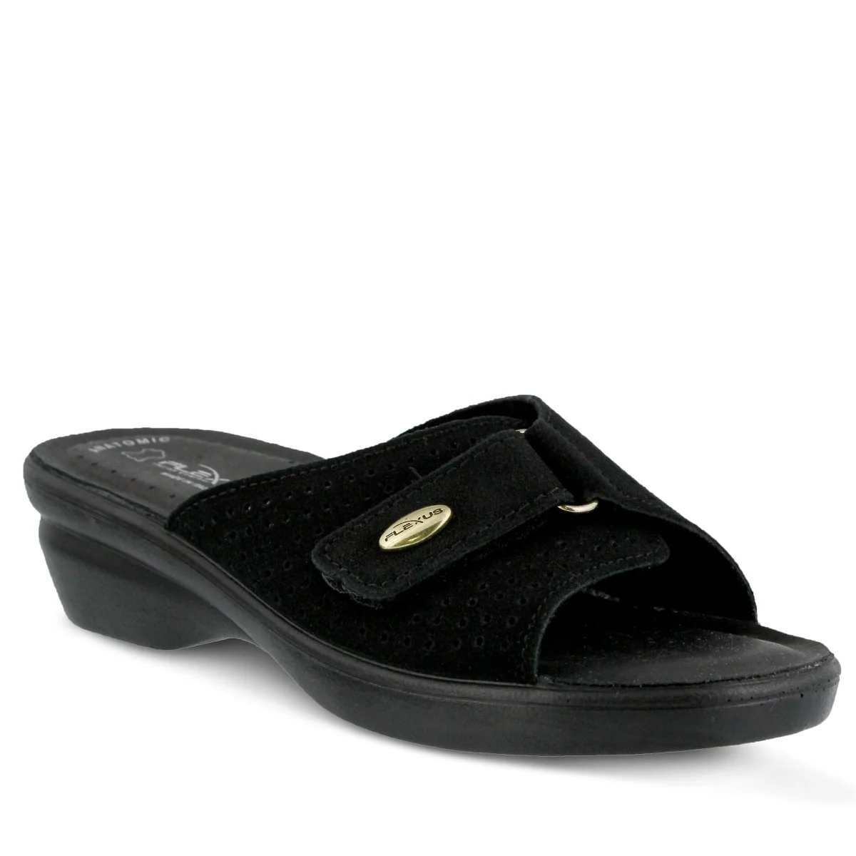Spring Step Shoes Flexus Kea Slide Sandal Women’s Suede Leather Made In Italy - Image 27