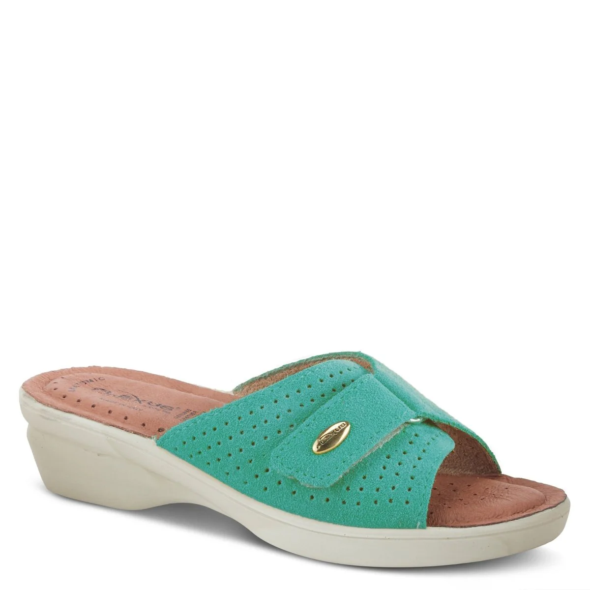 Spring Step Shoes Flexus Kea Slide Sandal Women’s Suede Leather Made In Italy - Image 33