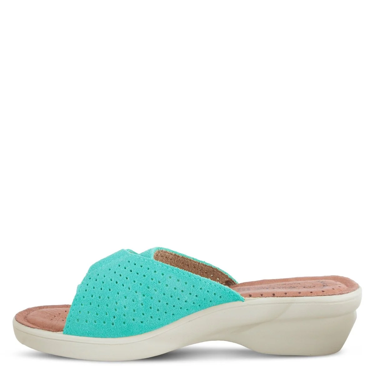 Spring Step Shoes Flexus Kea Slide Sandal Women’s Suede Leather Made In Italy - Image 34