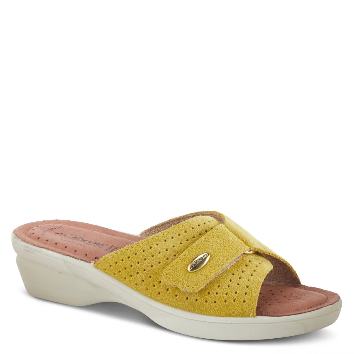 Spring Step Shoes Flexus Kea Slide Sandal Women’s Suede Leather Made In Italy - Image 39