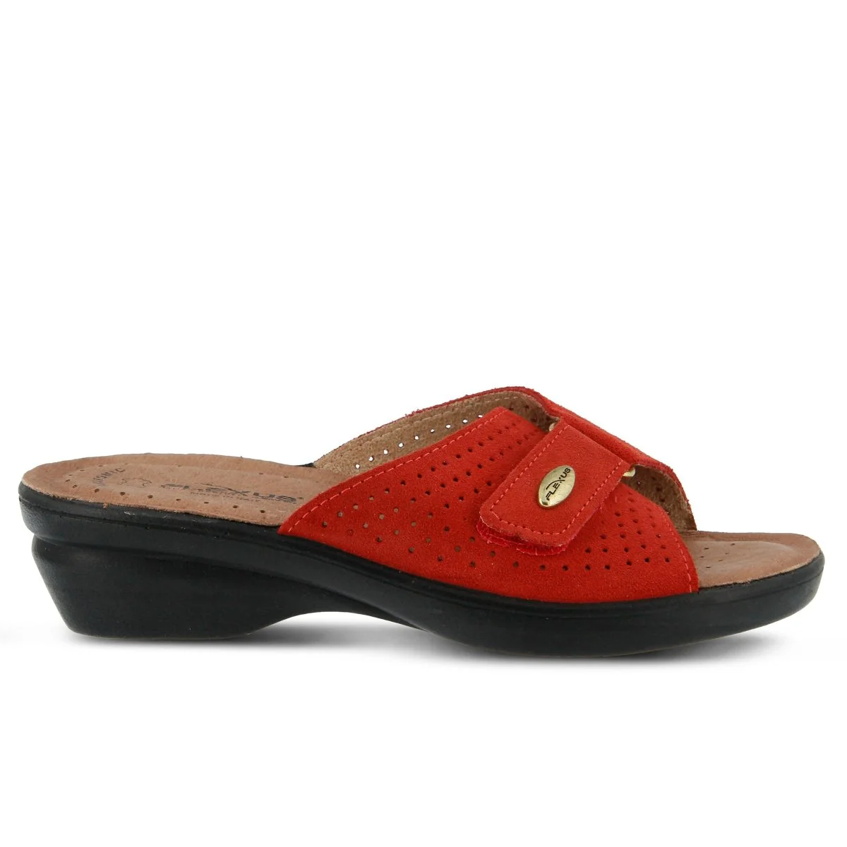 Spring Step Shoes Flexus Kea Slide Sandal Women’s Suede Leather Made In Italy - Image 6