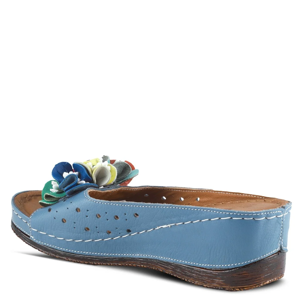 Spring Step Shoes Flowerchild Women’s Leather Multicolor Sandal - Image 14