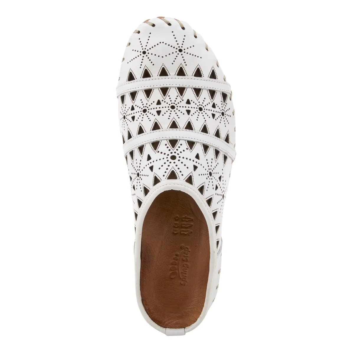 Spring Step Shoes Fusalide Women’s Leather Slip On Clog Shoes - Image 18