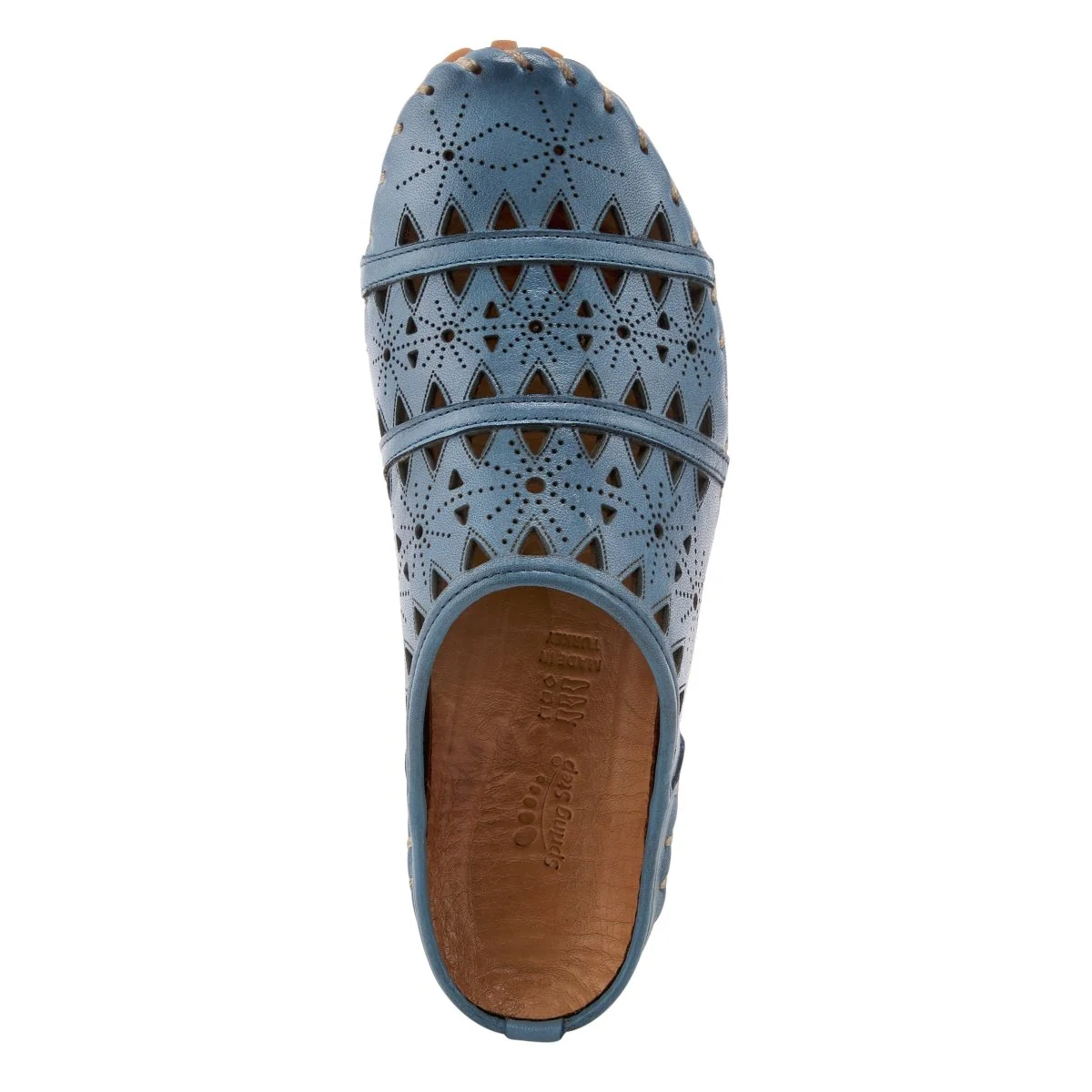 Spring Step Shoes Fusalide Women’s Leather Slip On Clog Shoes - Image 4