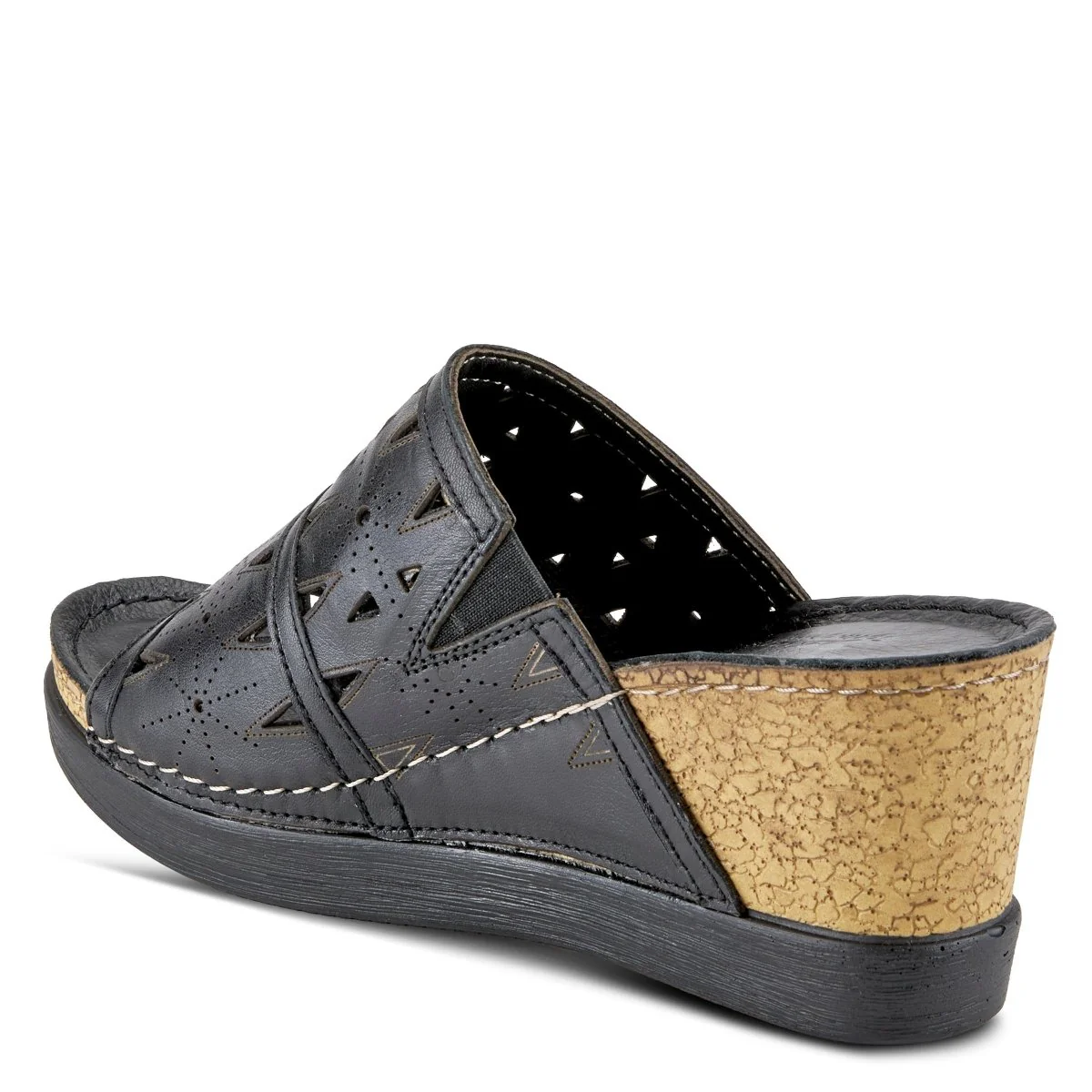 Spring Step Shoes Fusawedge Sandal Women’s Leather Cork Sole - Image 36