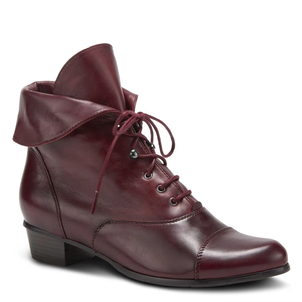 Spring Step Shoes Galil Women's Stylish and Versatile Polished Leather Boots - Image 3
