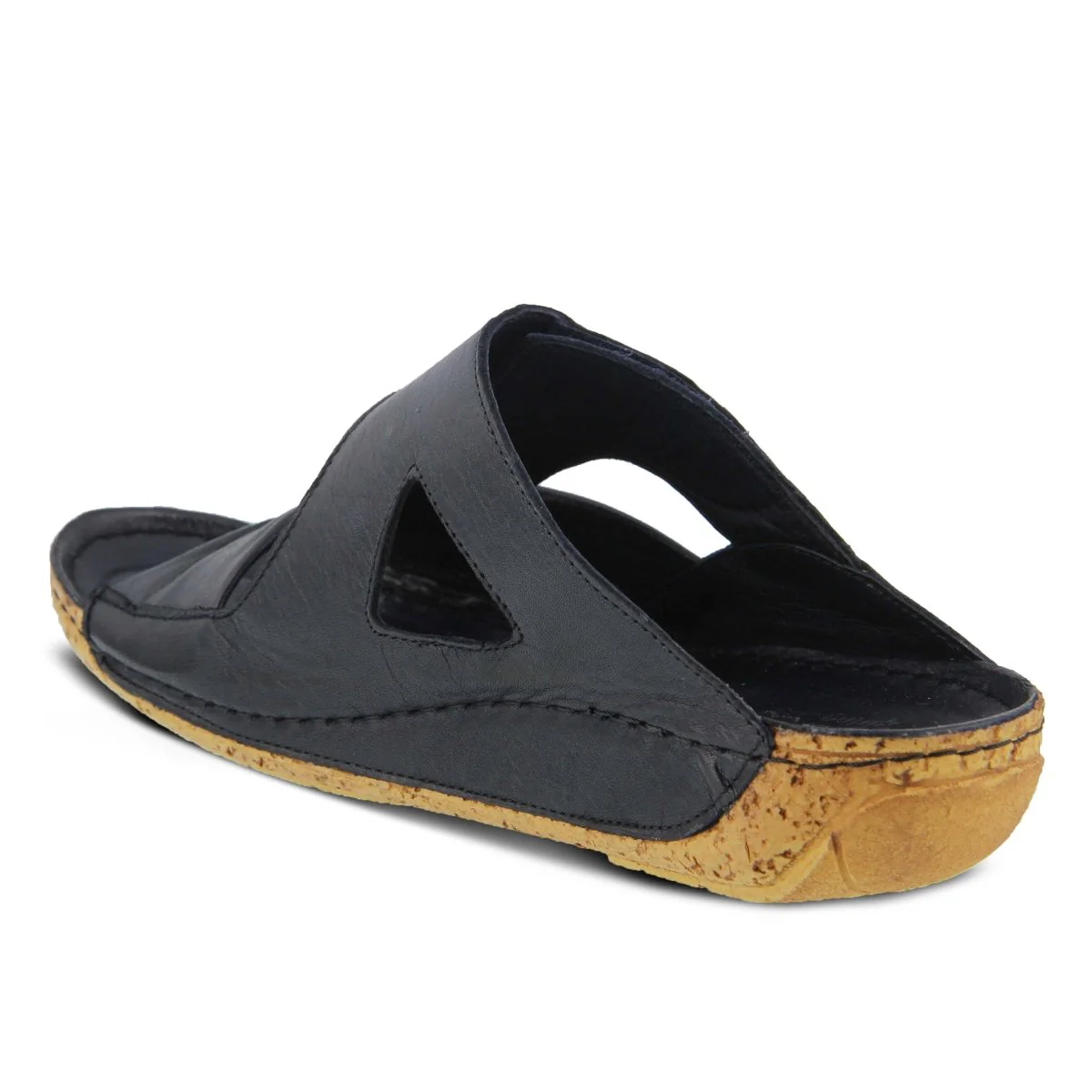 Spring Step Shoes Gretta Slide Sandal Women's Leather Cork Wedge - Image 14