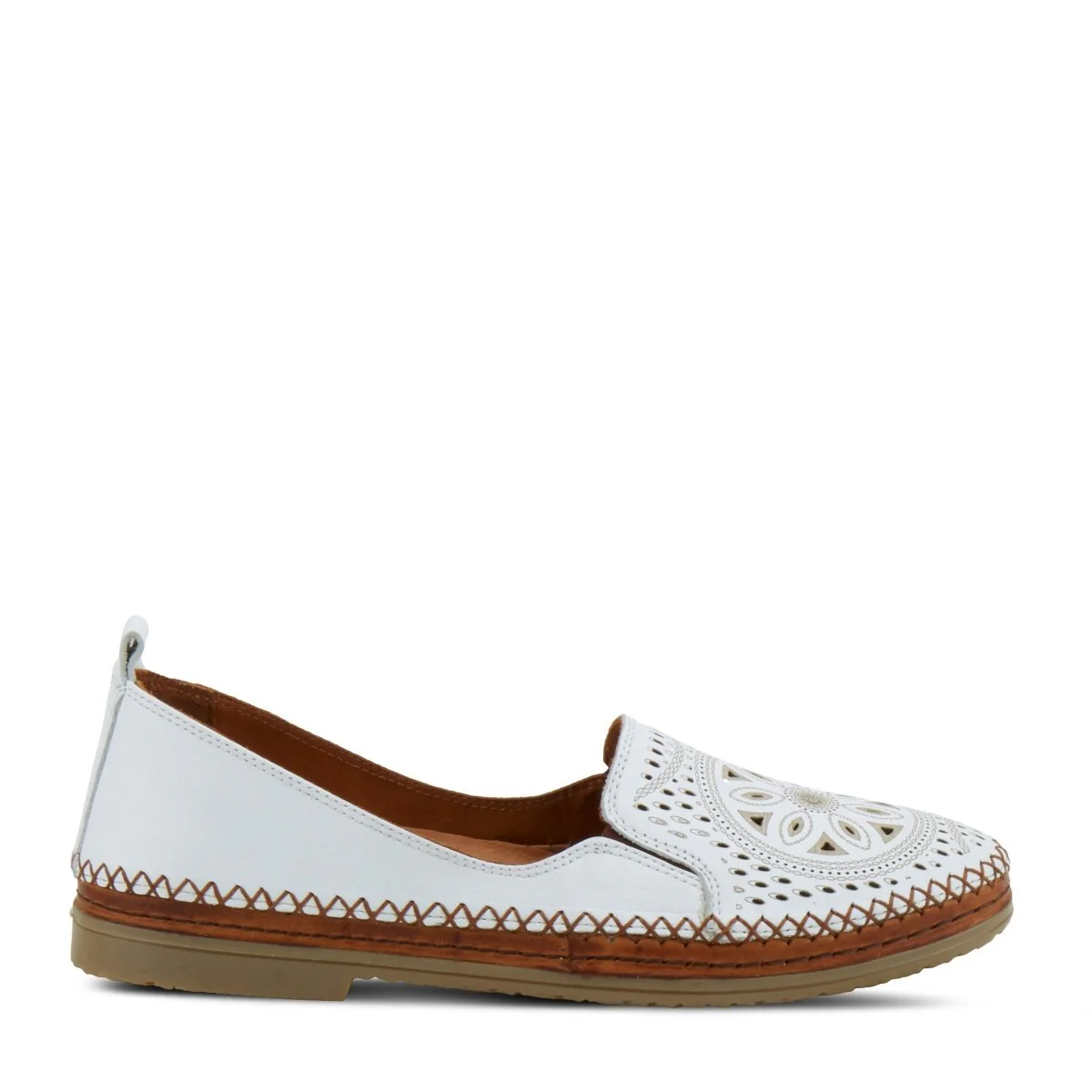 Spring Step Shoes Ingrid Women's Leather Slip On Loafer - Image 12