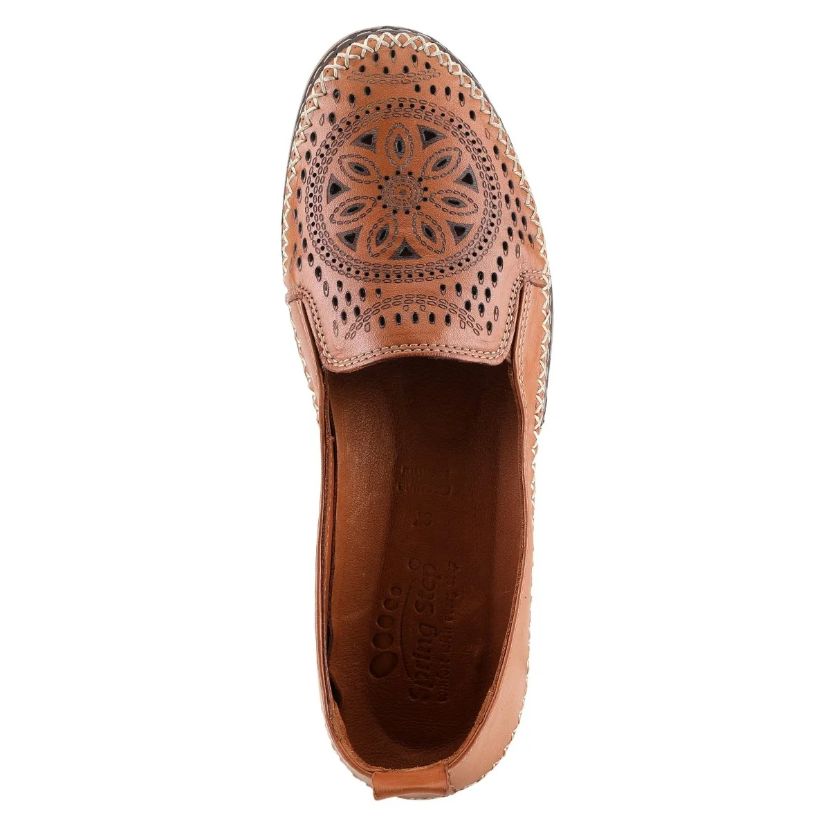 Spring Step Shoes Ingrid Women's Leather Slip On Loafer - Image 17