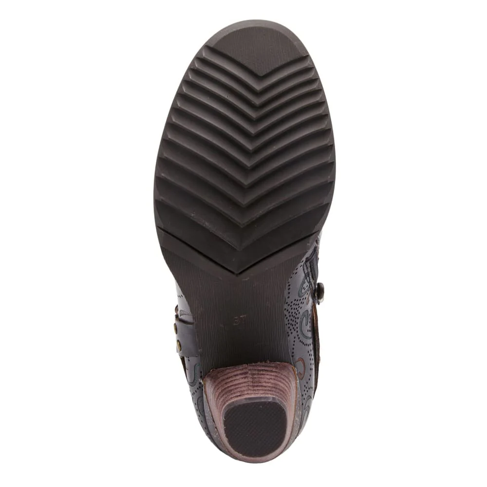 Spring Step Shoes Kacielou Women's Hand Painted Leather Zip Up Shoes - Image 11