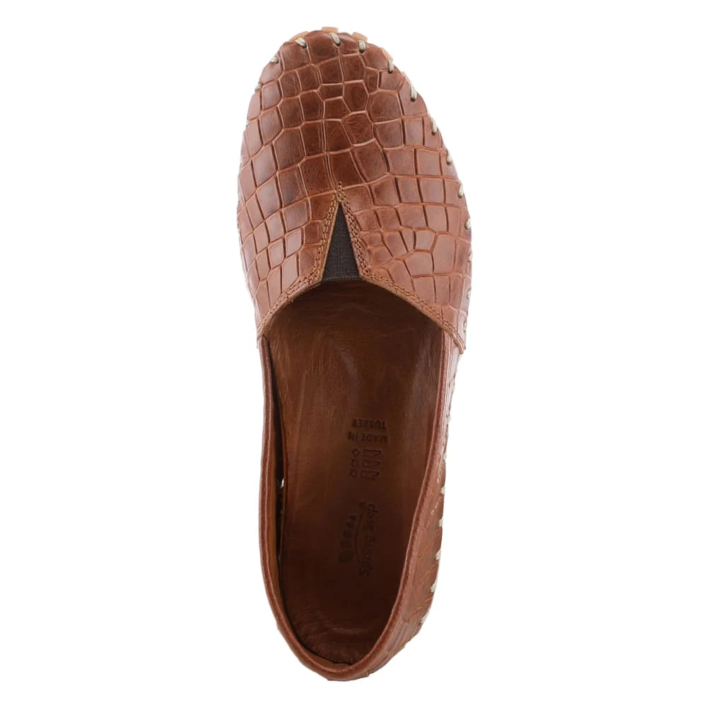 Spring Step Shoes Kathaleta Croco Women's Leather Round Toe Shoes - Image 10