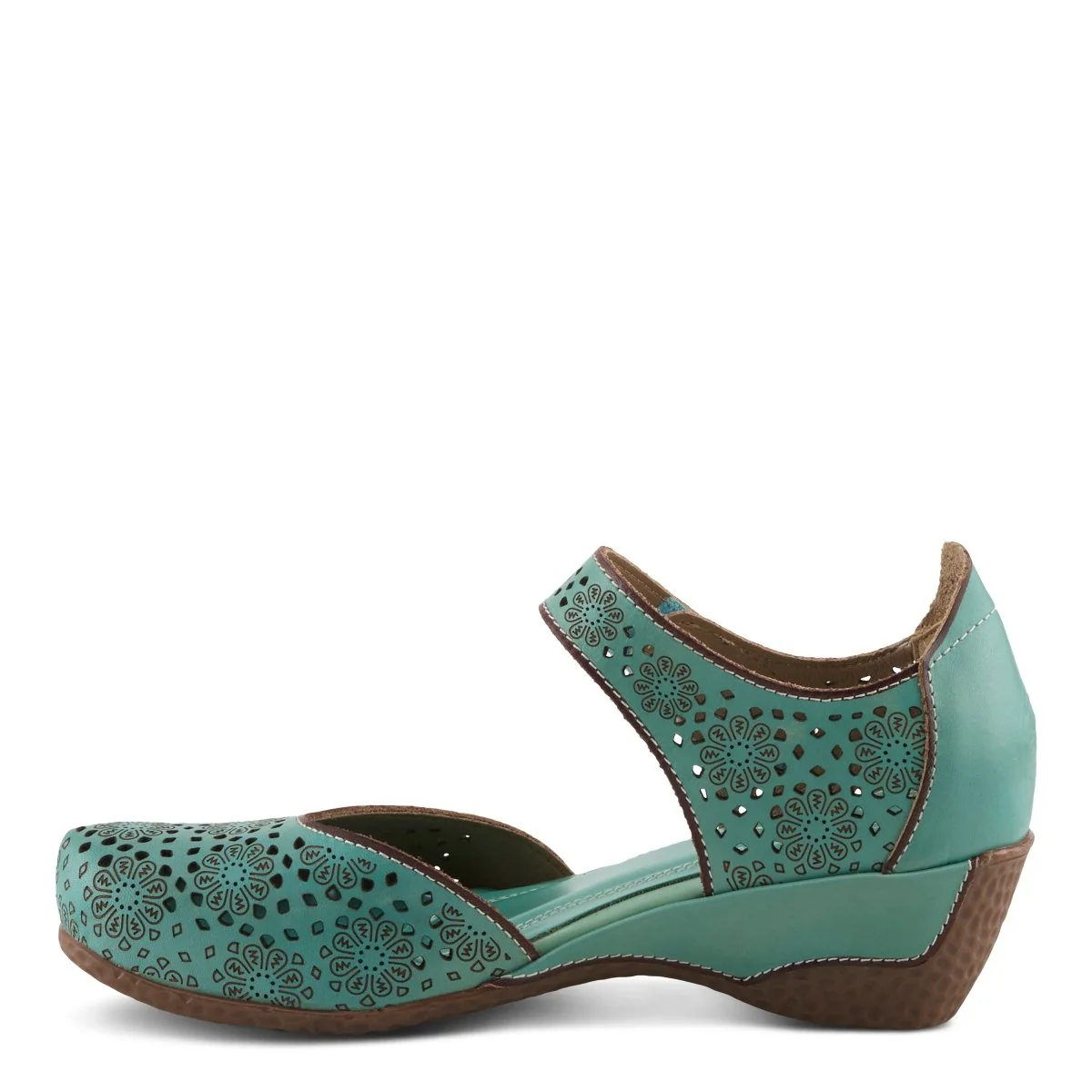 Spring Step Shoes L'Artiste Americana Women’s Leather Wedge Sandals 2" Heel - Image 17