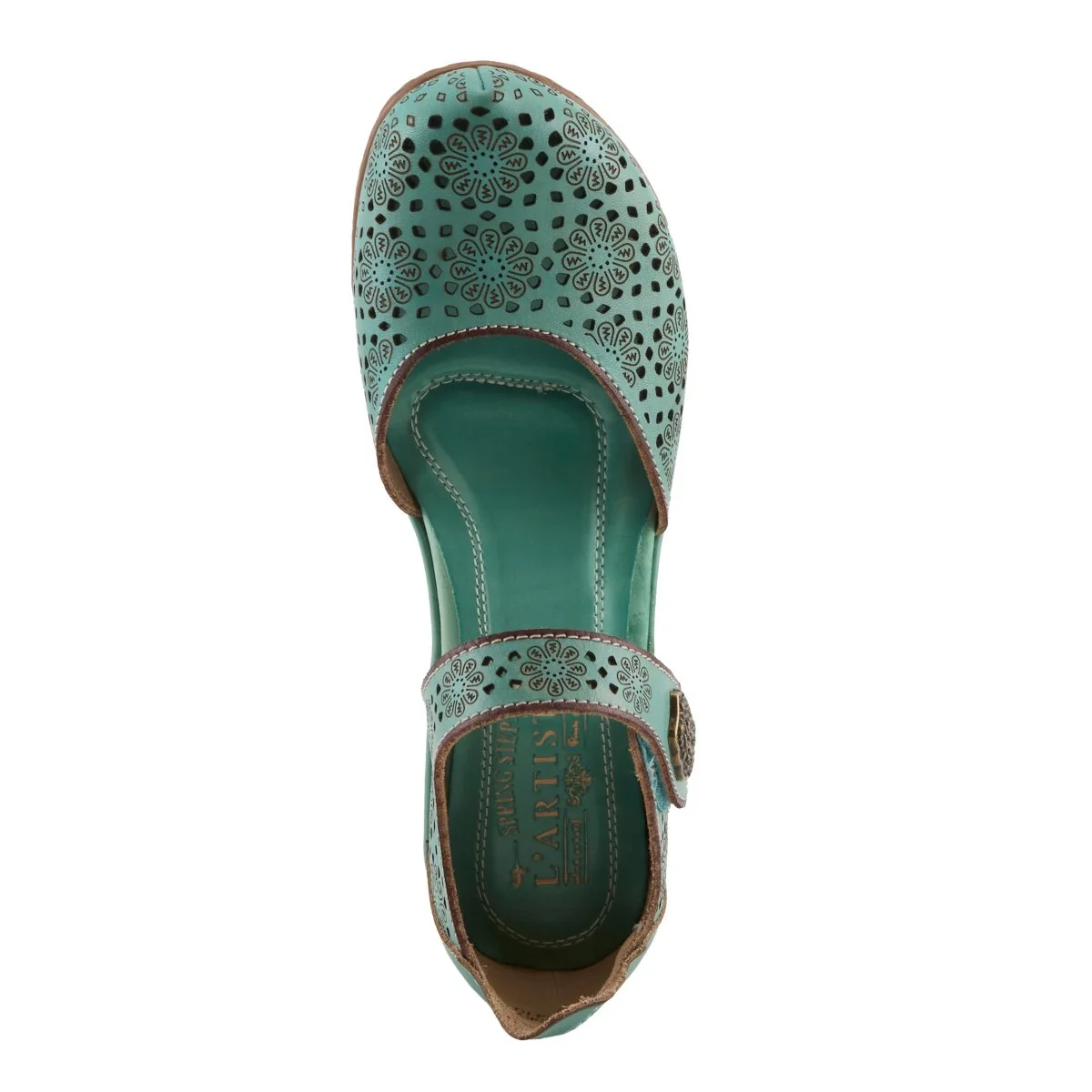 Spring Step Shoes L'Artiste Americana Women’s Leather Wedge Sandals 2" Heel - Image 18