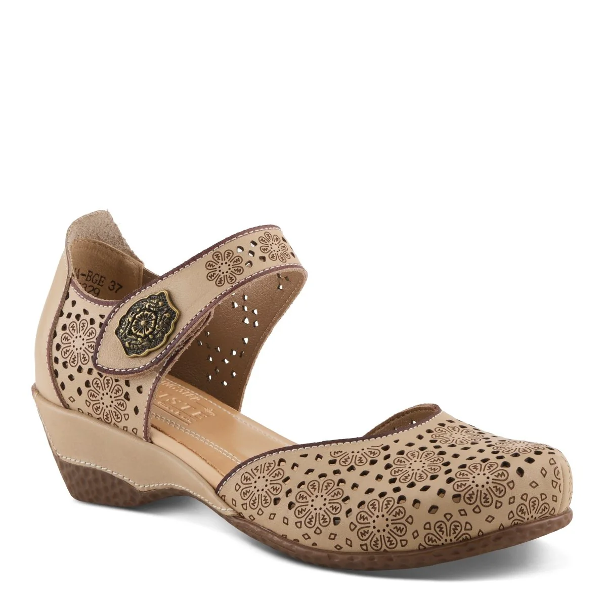 Spring Step Shoes L'Artiste Americana Women’s Leather Wedge Sandals 2" Heel - Image 23