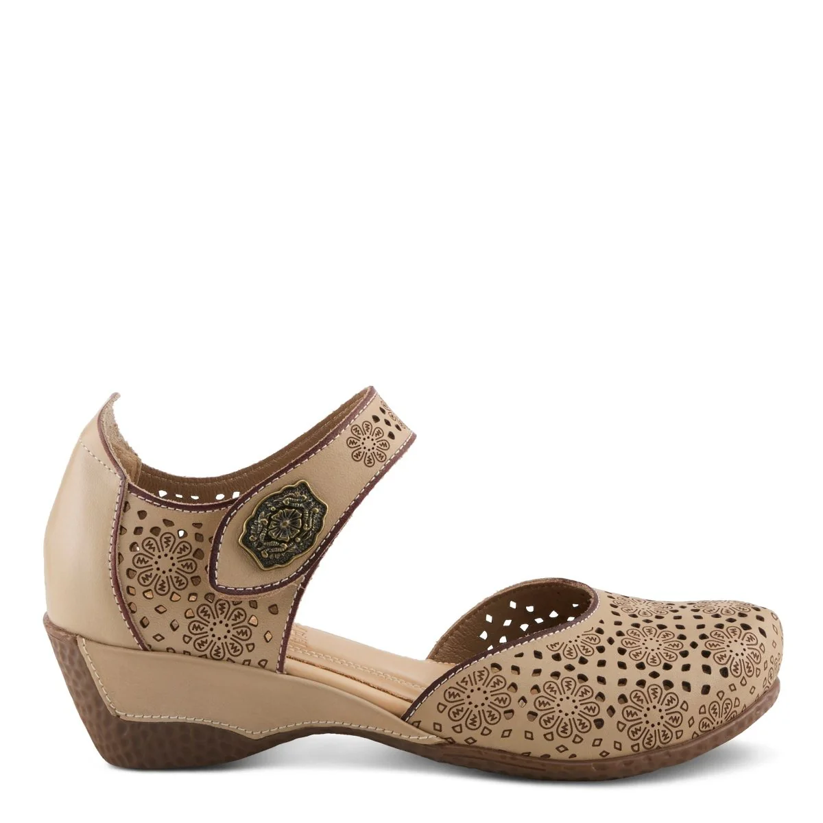 Spring Step Shoes L'Artiste Americana Women’s Leather Wedge Sandals 2" Heel - Image 27