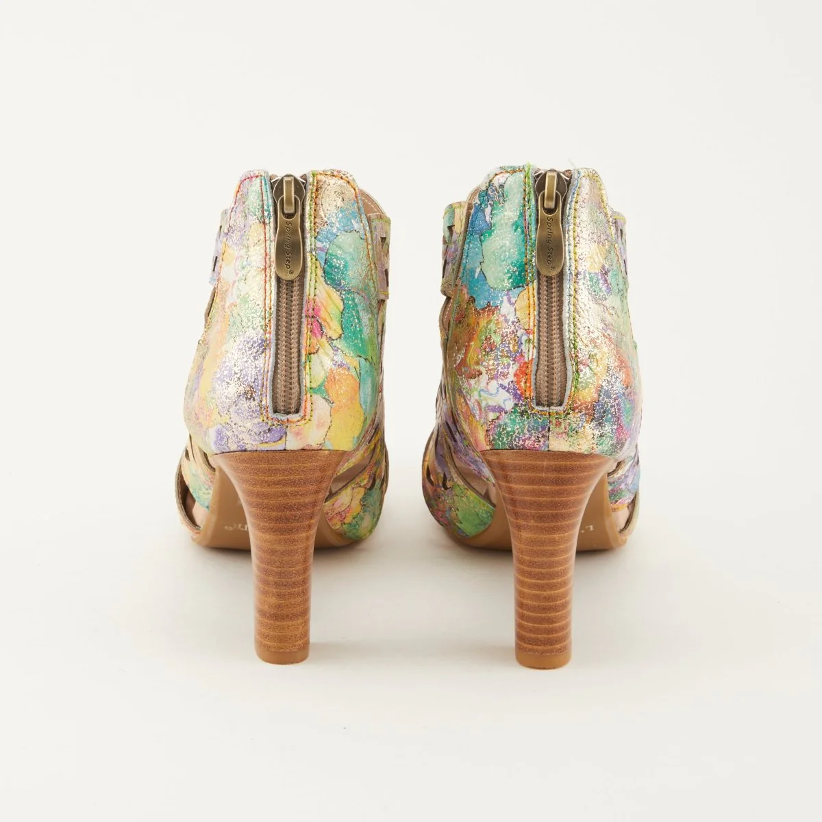 Spring Step Shoes L'Artiste Amora Sandal Women’s Hand Painted Leather - Image 13