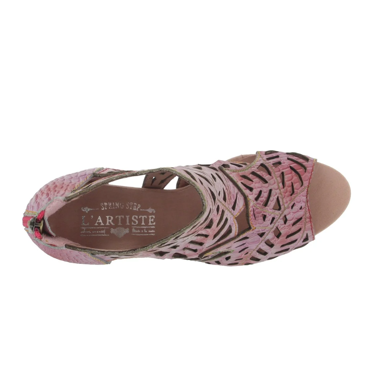Spring Step Shoes L'Artiste Amora Sandal Women’s Hand Painted Leather - Image 36