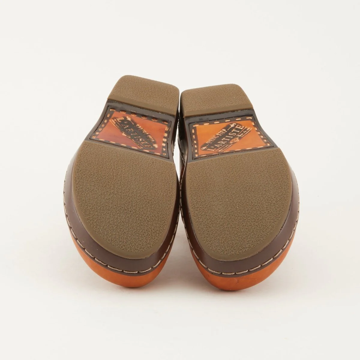 Spring Step Shoes L'Artiste Aneria Women’s Hand Painted Leather Clogs - Image 6