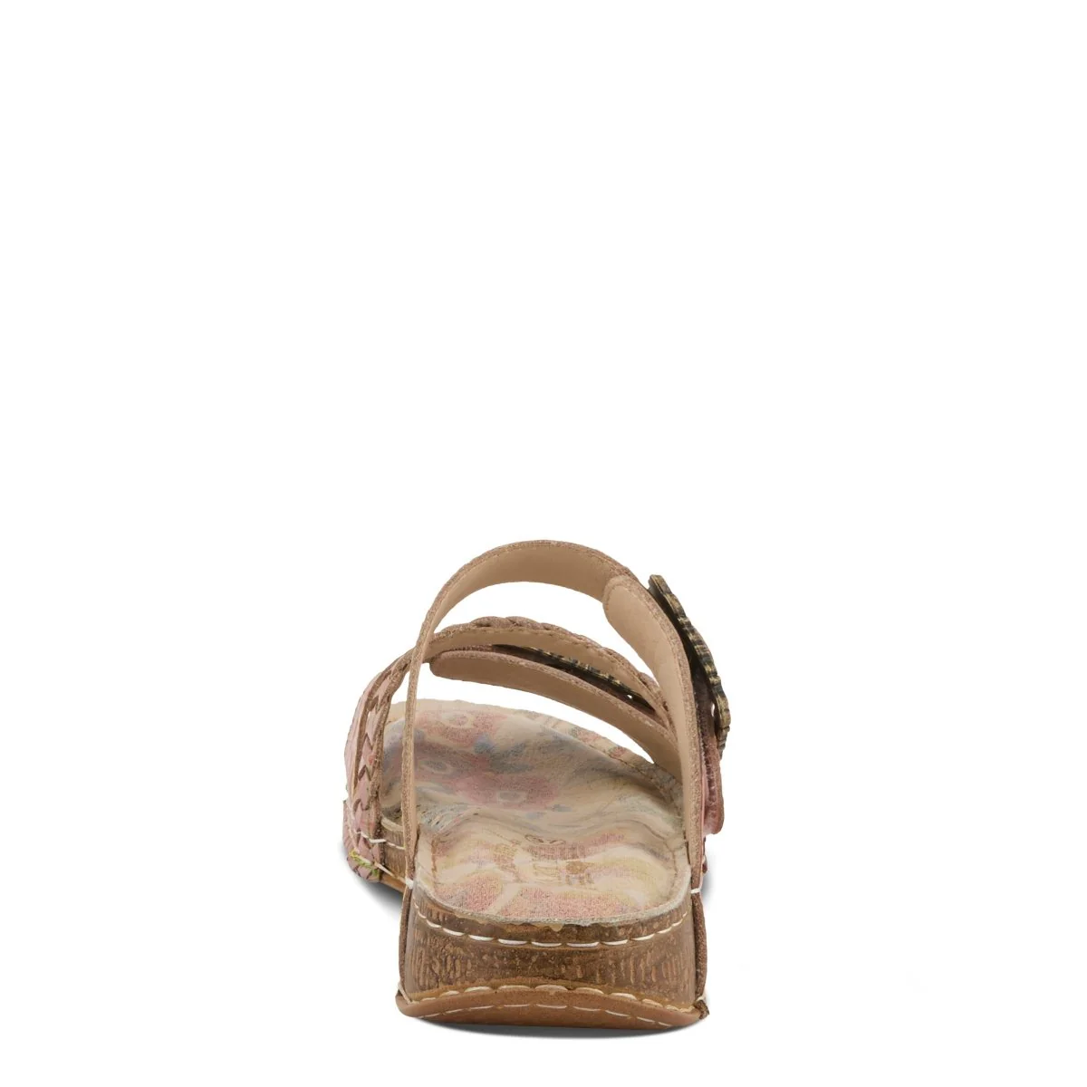 Spring Step Shoes L'Artiste Astra Slide Sandal Women’s Hand Painted Leather - Image 15