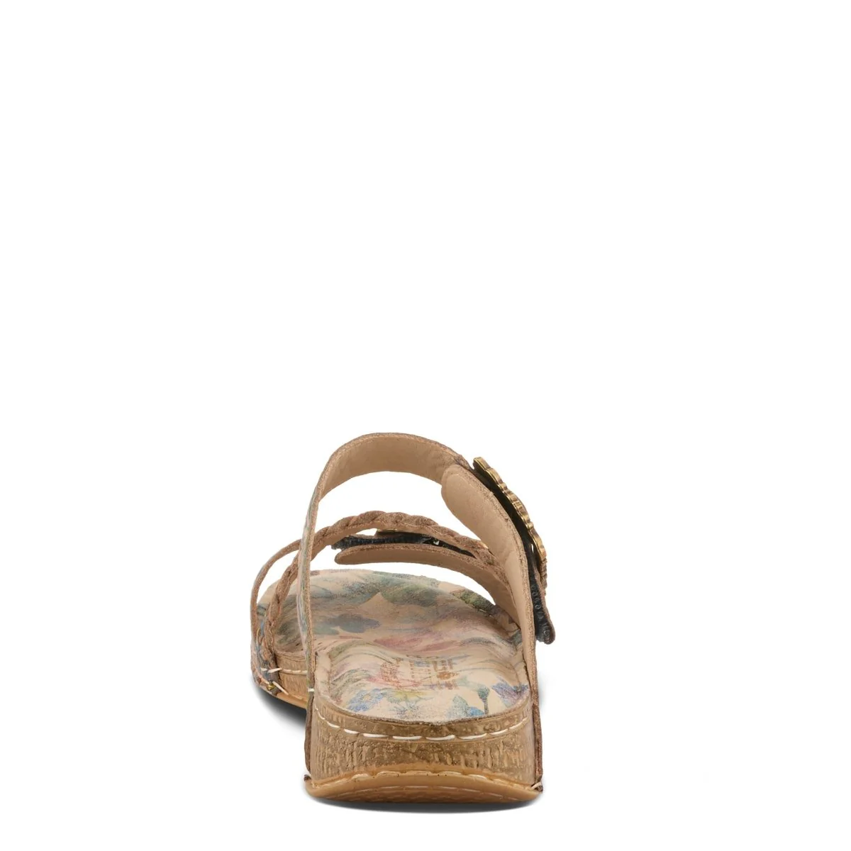 Spring Step Shoes L'Artiste Astra Slide Sandal Women’s Hand Painted Leather - Image 22