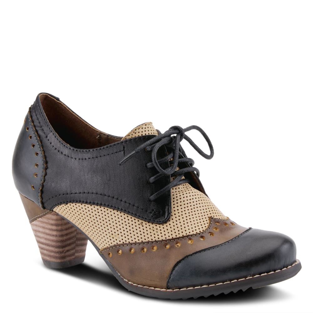 Spring Step Shoes L'Artiste Bardot Women's Hand Painted Leather Heeled Shoes - Image 15