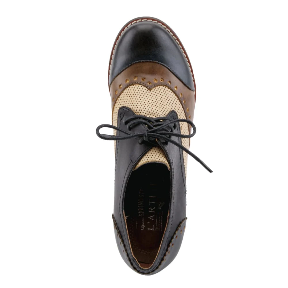 Spring Step Shoes L'Artiste Bardot Women's Hand Painted Leather Heeled Shoes - Image 17