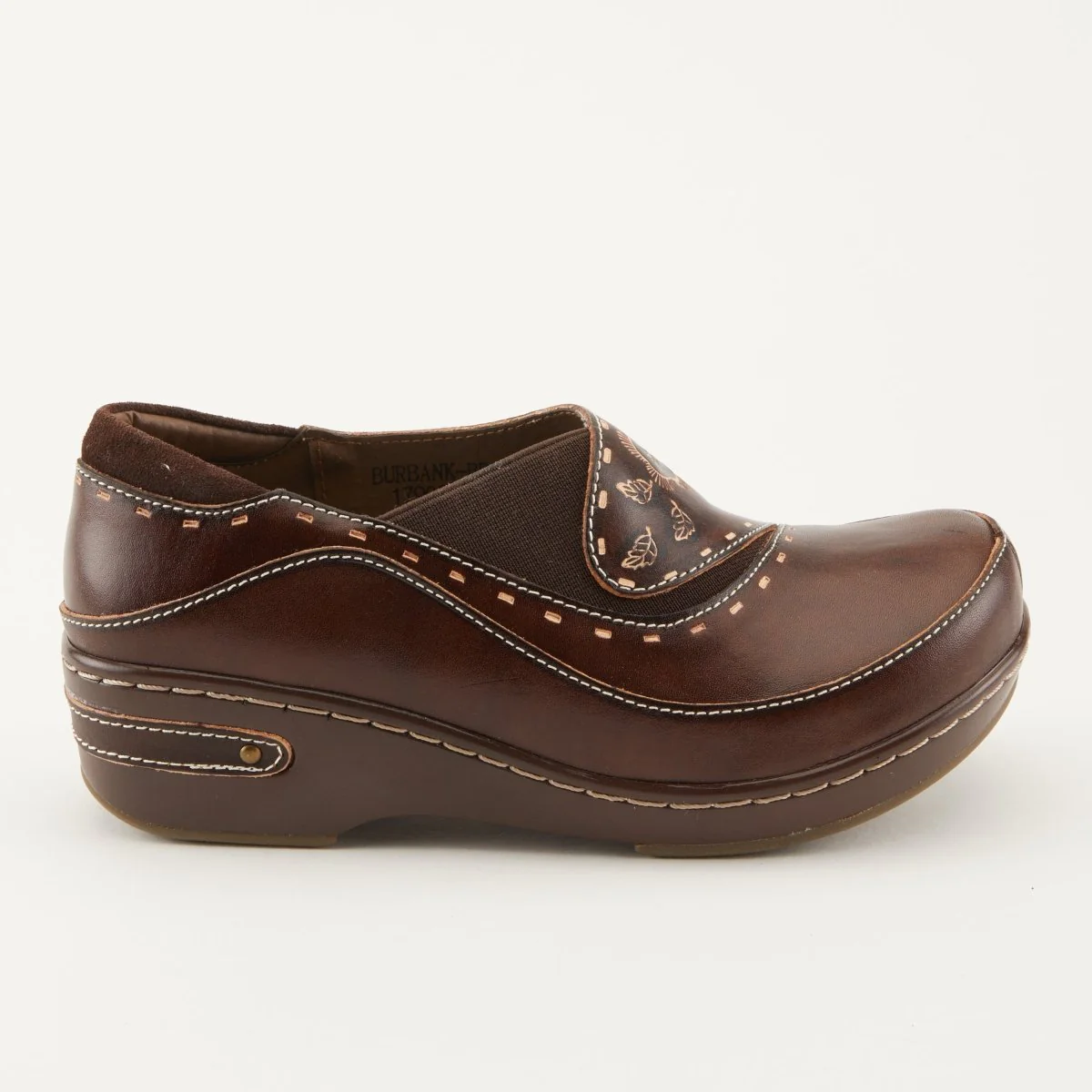 Spring Step Shoes L'Artiste Burbank Women's Hand Painted Leather Clogs - Image 11