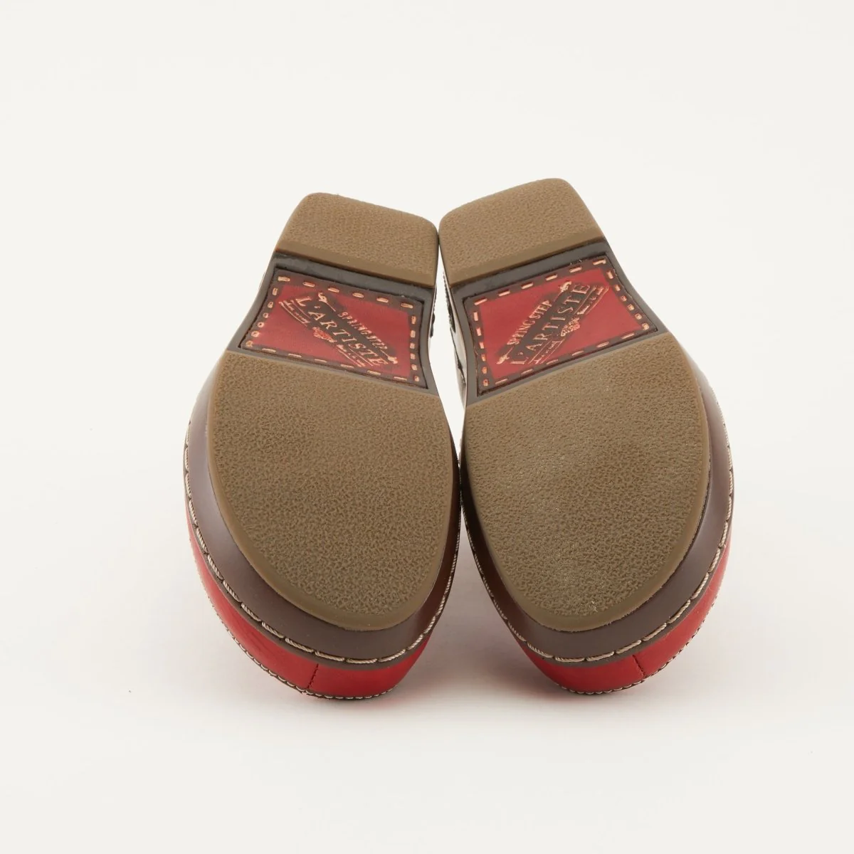 Spring Step Shoes L'Artiste Burbank Women's Hand Painted Leather Clogs - Image 17