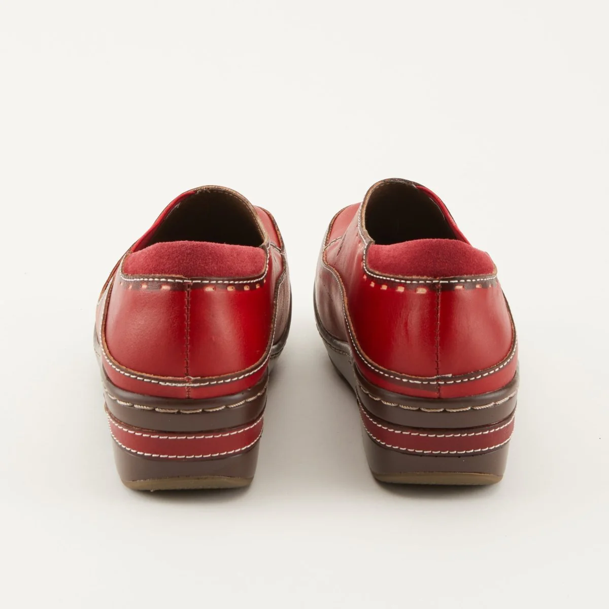 Spring Step Shoes L'Artiste Burbank Women's Hand Painted Leather Clogs - Image 18