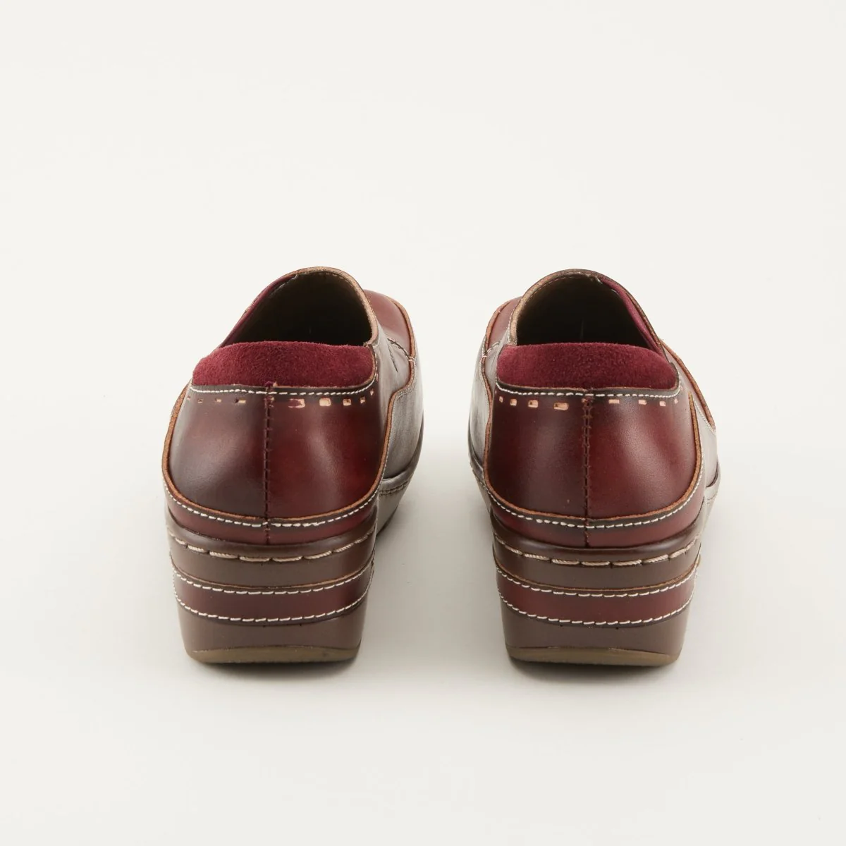 Spring Step Shoes L'Artiste Burbank Women's Hand Painted Leather Clogs - Image 23