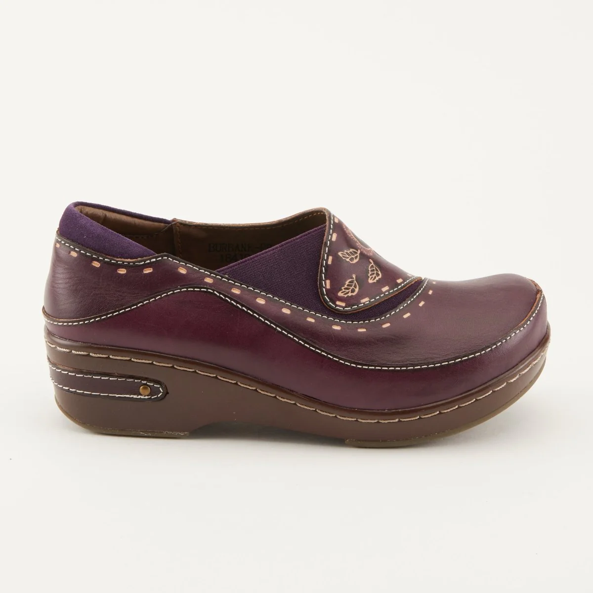 Spring Step Shoes L'Artiste Burbank Women's Hand Painted Leather Clogs - Image 26