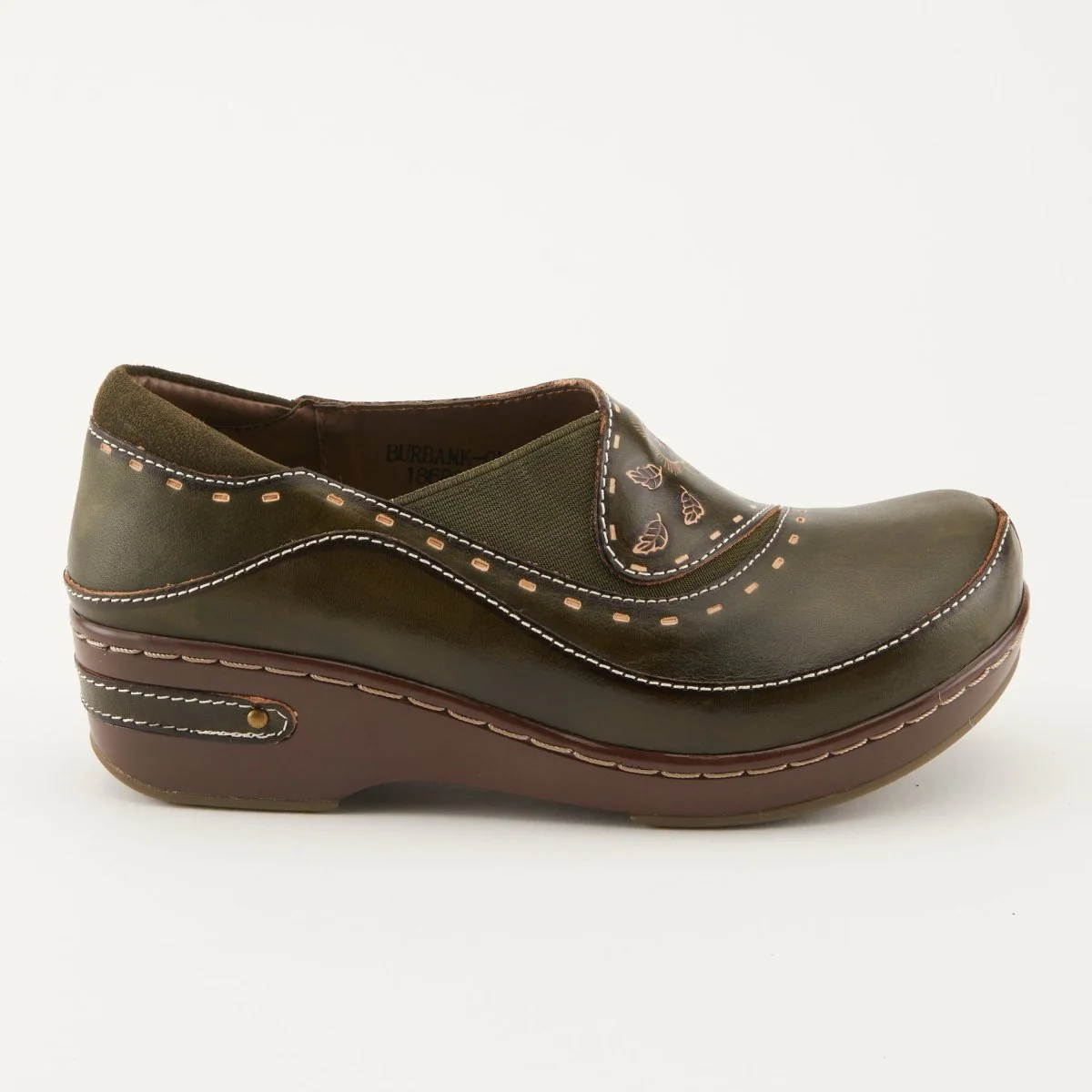 Spring Step Shoes L'Artiste Burbank Women's Hand Painted Leather Clogs - Image 41