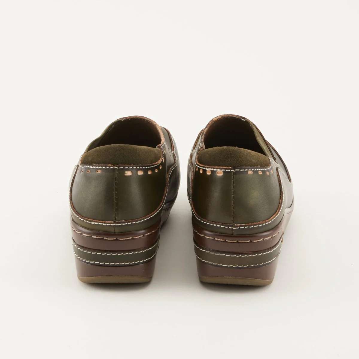 Spring Step Shoes L'Artiste Burbank Women's Hand Painted Leather Clogs - Image 43