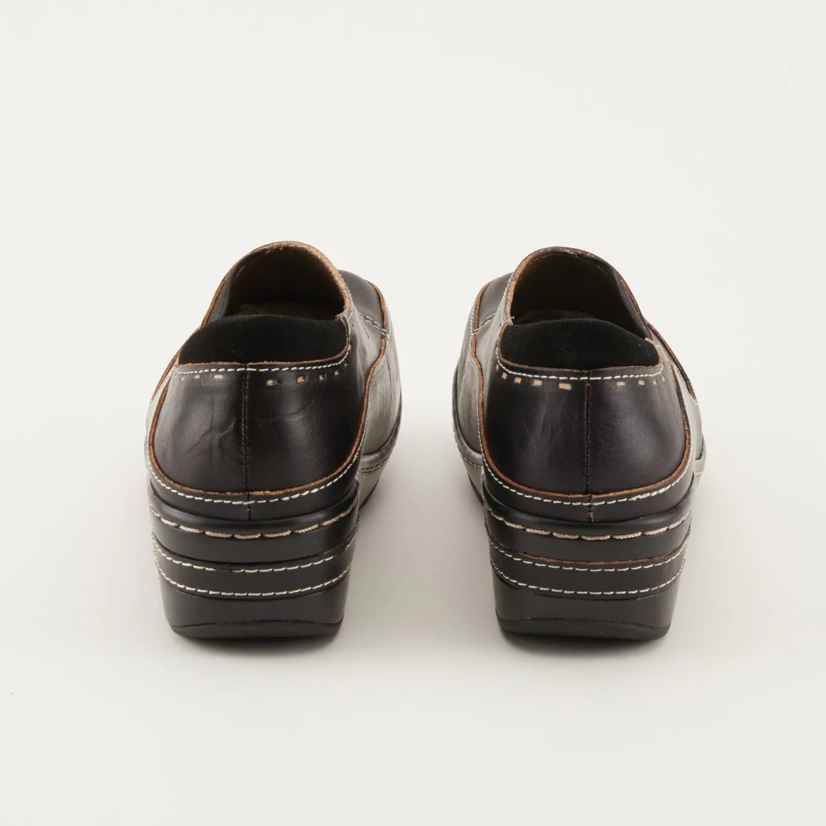 Spring Step Shoes L'Artiste Burbank Women's Hand Painted Leather Clogs - Image 48