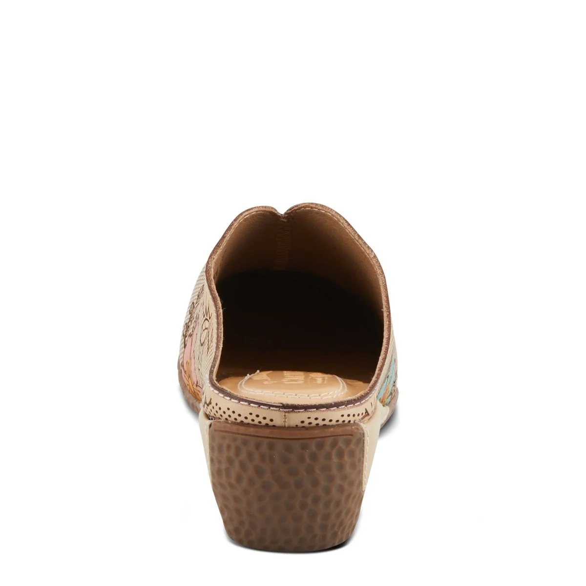 Spring Step Shoes L'Artiste Chienti Clogs Women's Hand Painted Leather - Image 4
