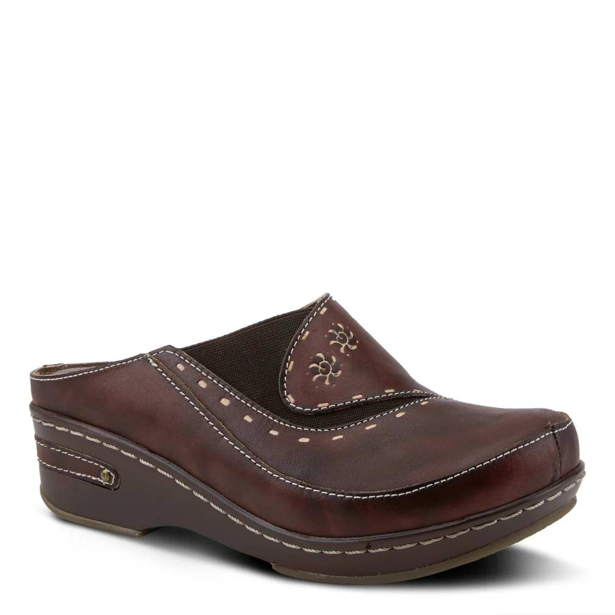 Spring Step Shoes L'Artiste Chino Clogs Women’s Hand Painted Leather - Image 8