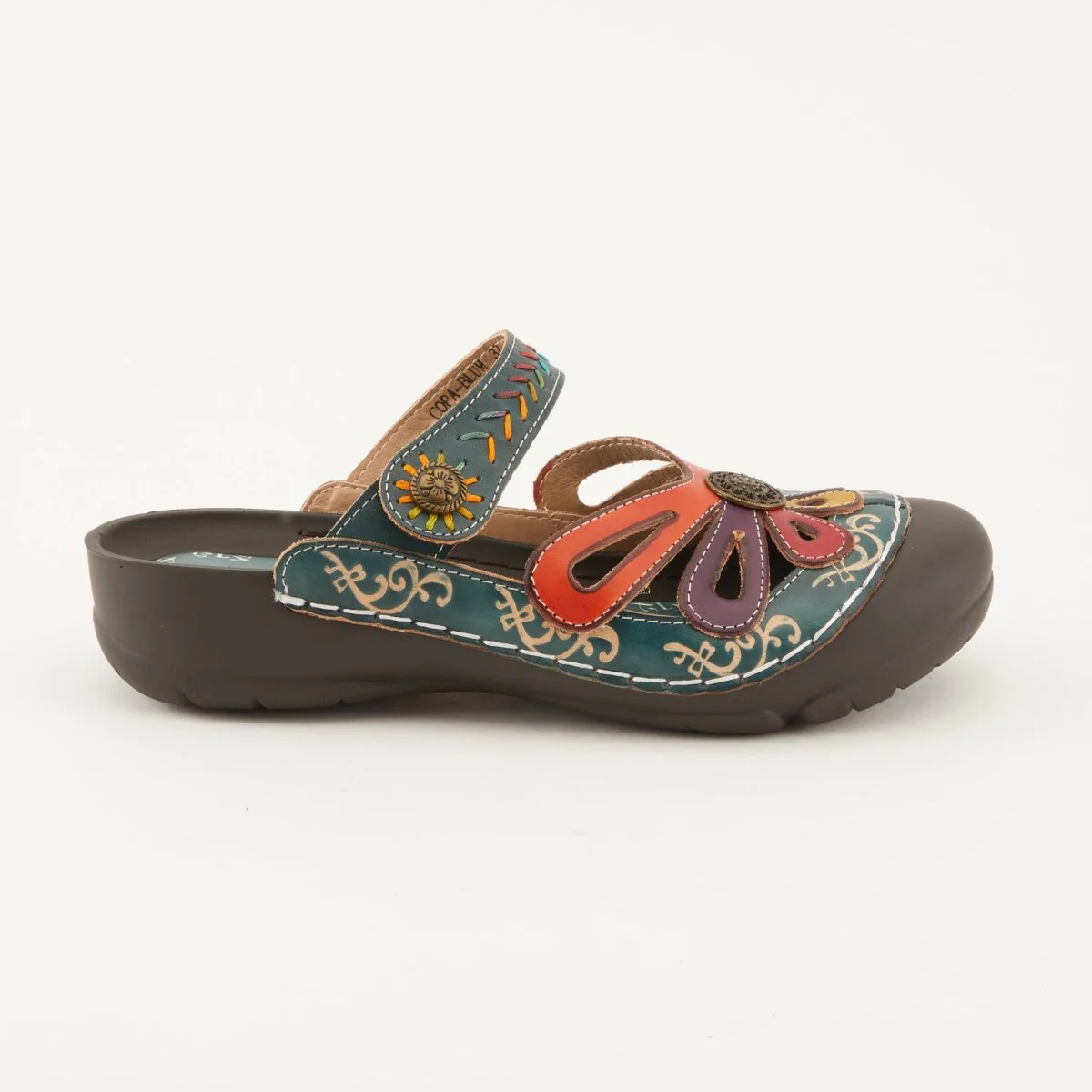 Spring Step Shoes L'Artiste Copa Clog Women’s Hand Painted Leather - Image 8