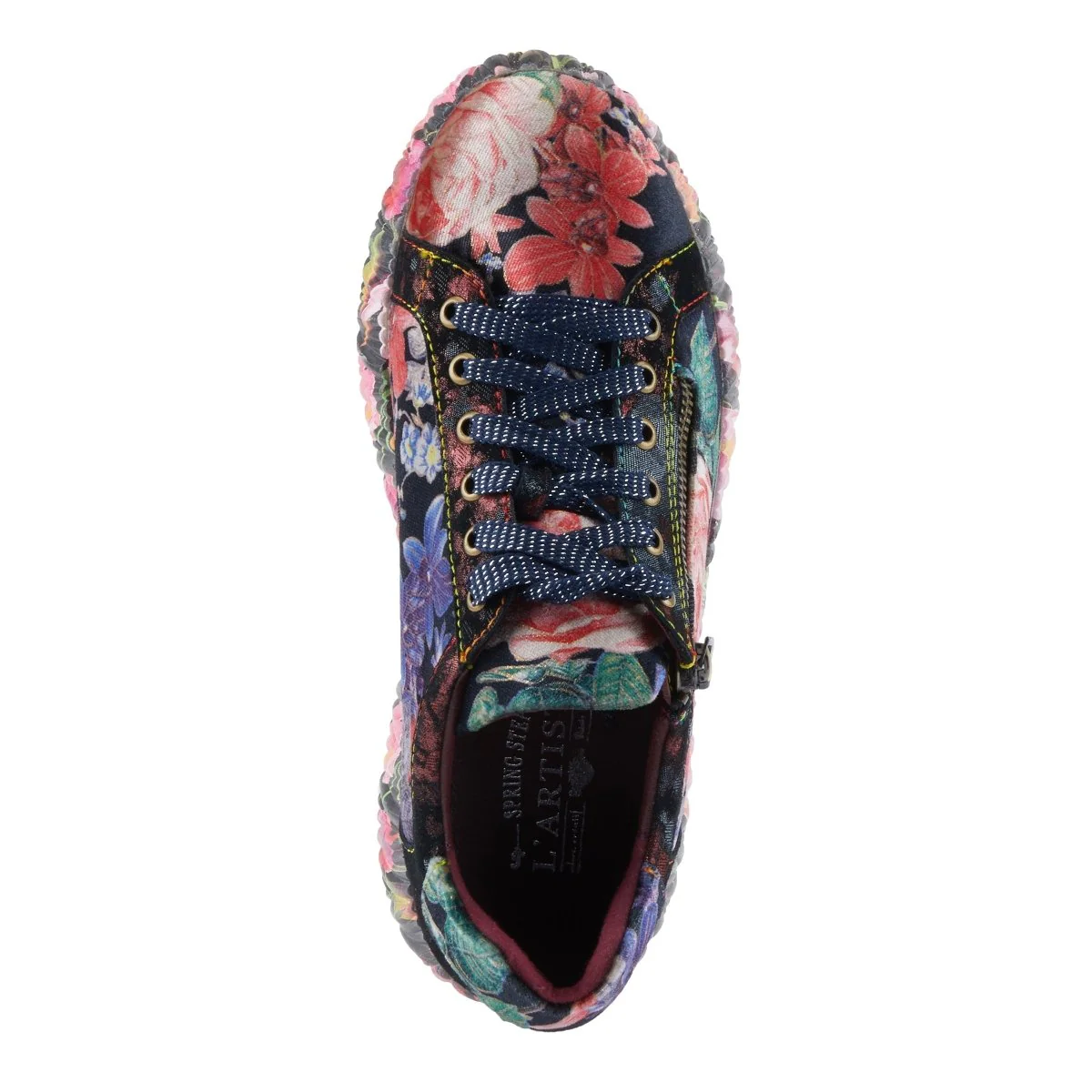 Spring Step Shoes L'Artiste Dallyn Women's Premium Suede and Velvet Sneakers - Image 10