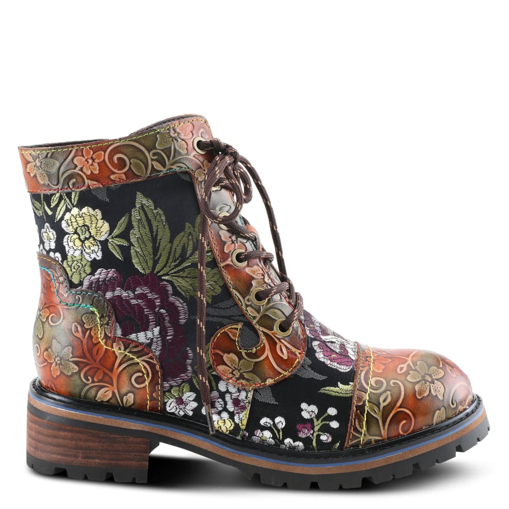 Spring Step Shoes L'Artiste Fantastic Women's Floral Leather High Top Boots - Image 12