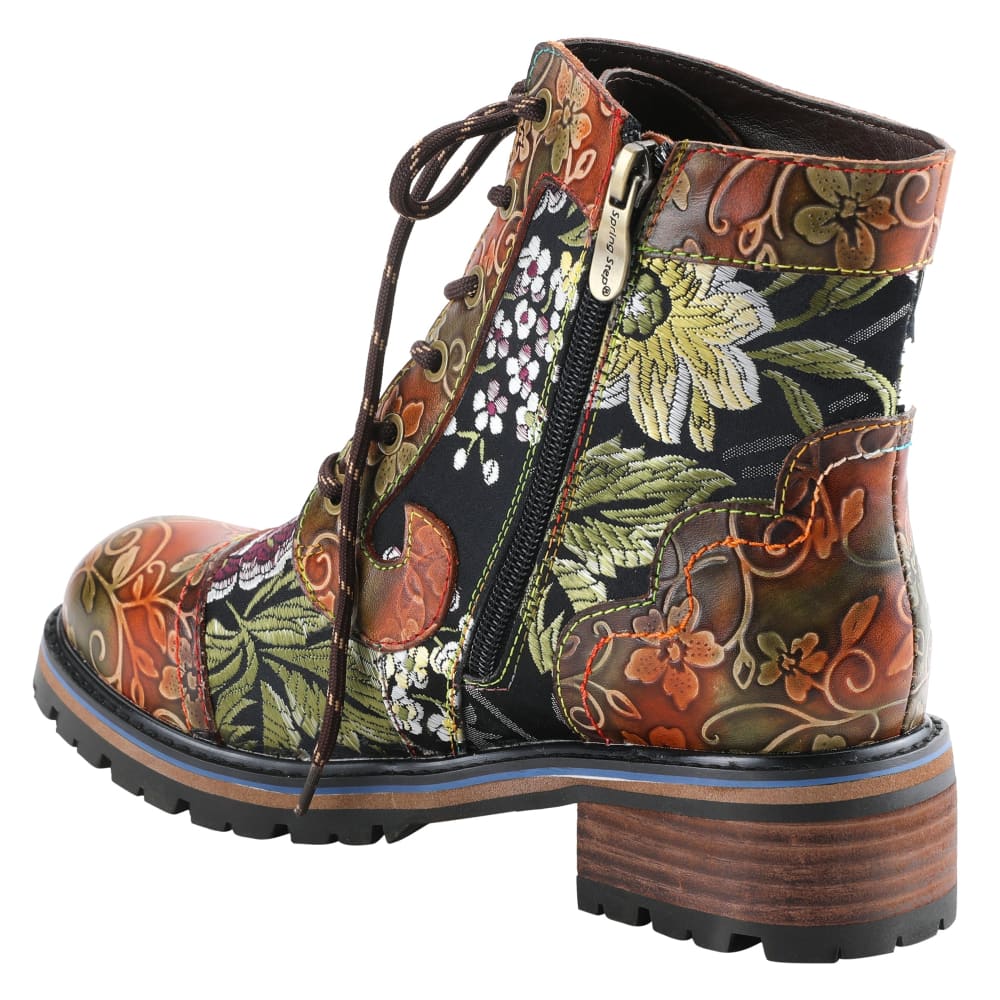Spring Step Shoes L'Artiste Fantastic Women's Floral Leather High Top Boots - Image 14