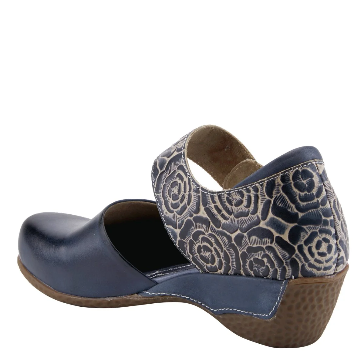 Spring Step Shoes L'Artiste Gloss Pansy Women's Hand Painted Leather Shoes - Image 22