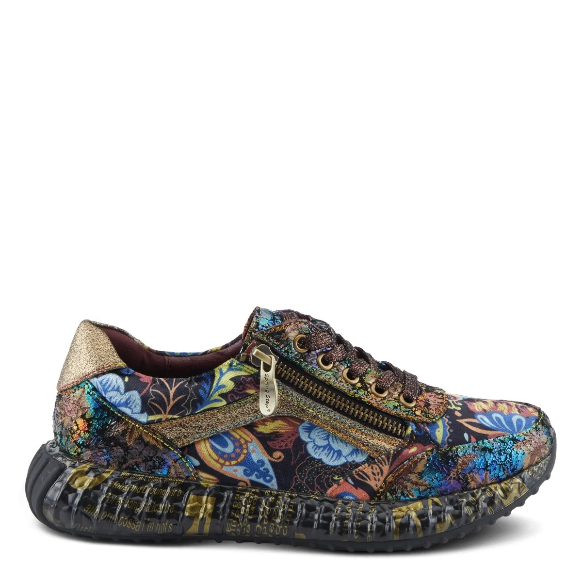Spring Step Shoes L'Artiste Javana Women's Premium Multicolor Sneakers - Image 5