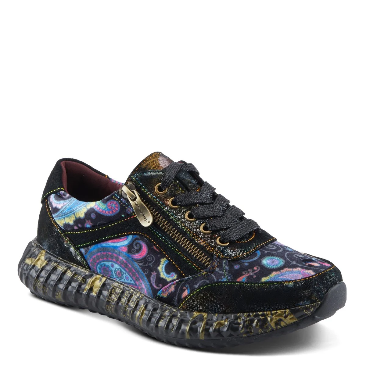 Spring Step Shoes L'Artiste Javana Women's Premium Multicolor Sneakers - Image 8