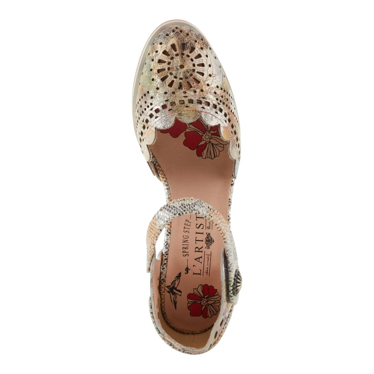 Spring Step Shoes L'Artiste Luxe Women's Exquisite Leather Salsa Heeled Shoes - Image 3