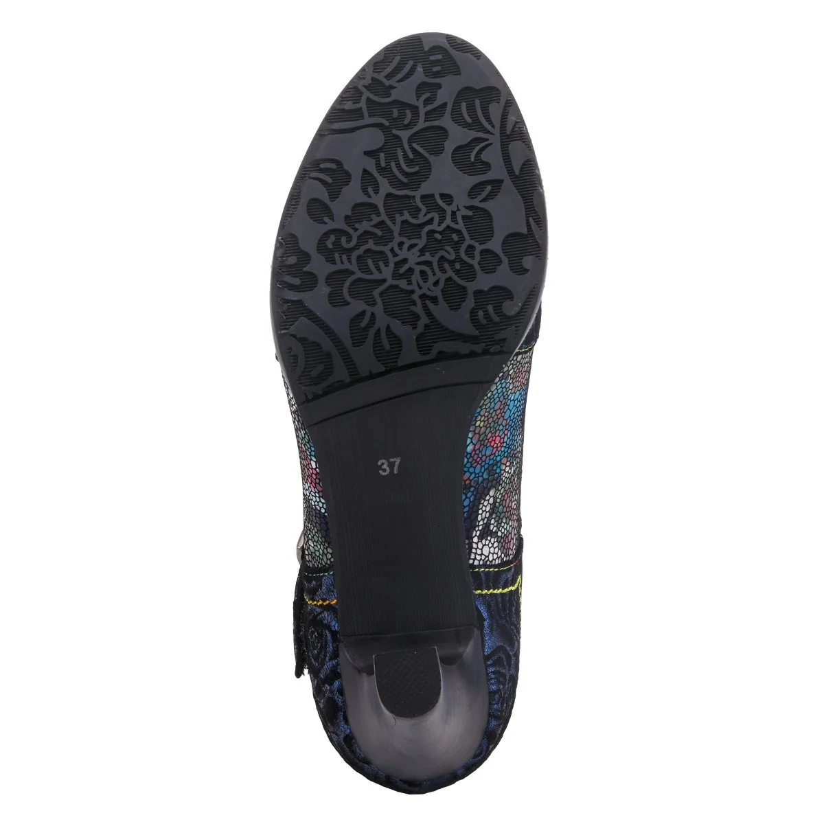 Spring Step Shoes L'Artiste Mazie Women's Floral Metallic Leather Shoes - Image 14